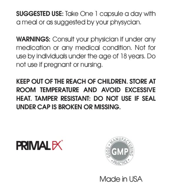PRIMAL FX - VITAMIN D3 + MK4