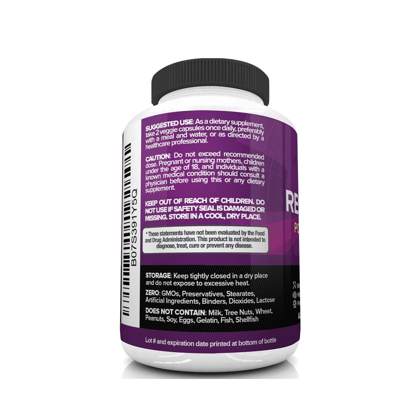 Nutrivein Resveratrol 1450mg - 120 Cápsulas