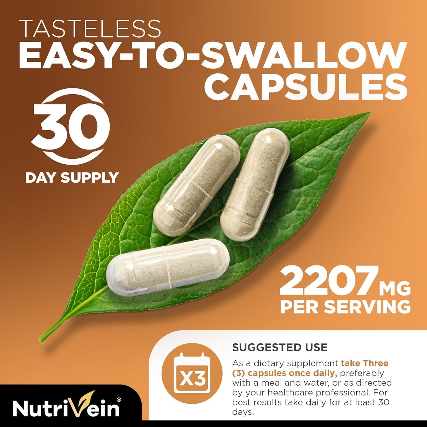 Nutrivein Magnesium L-Threonate - 90 Cápsulas