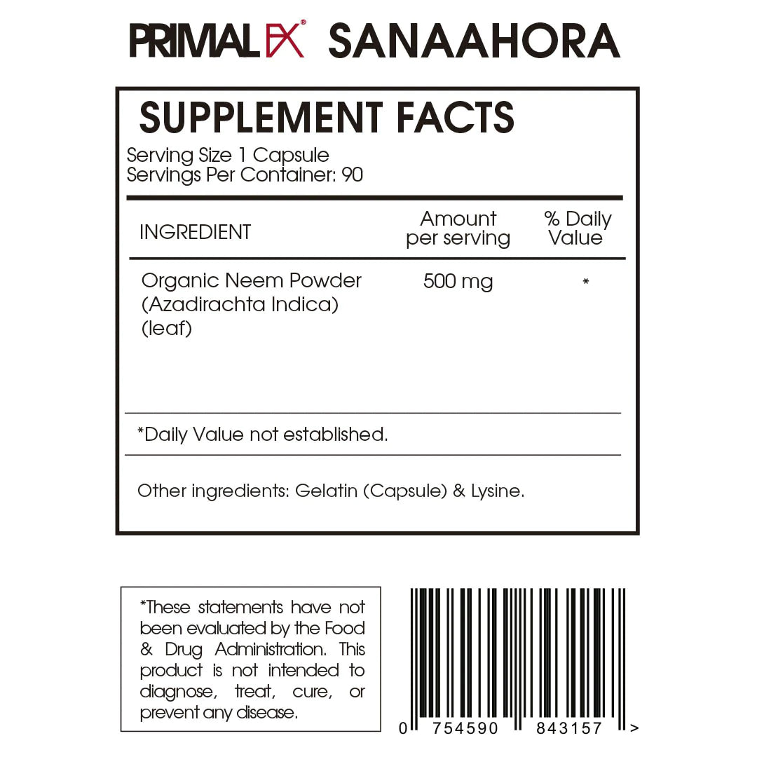PRIMAL FX - AZADIRACHTA + NEEM