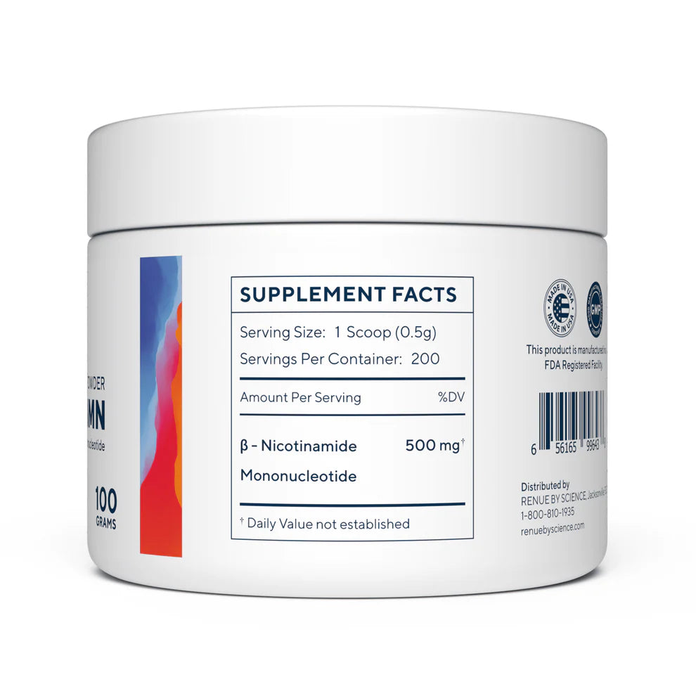 RENUE BY SCIENCE - NMN Puro en Polvo 100gr