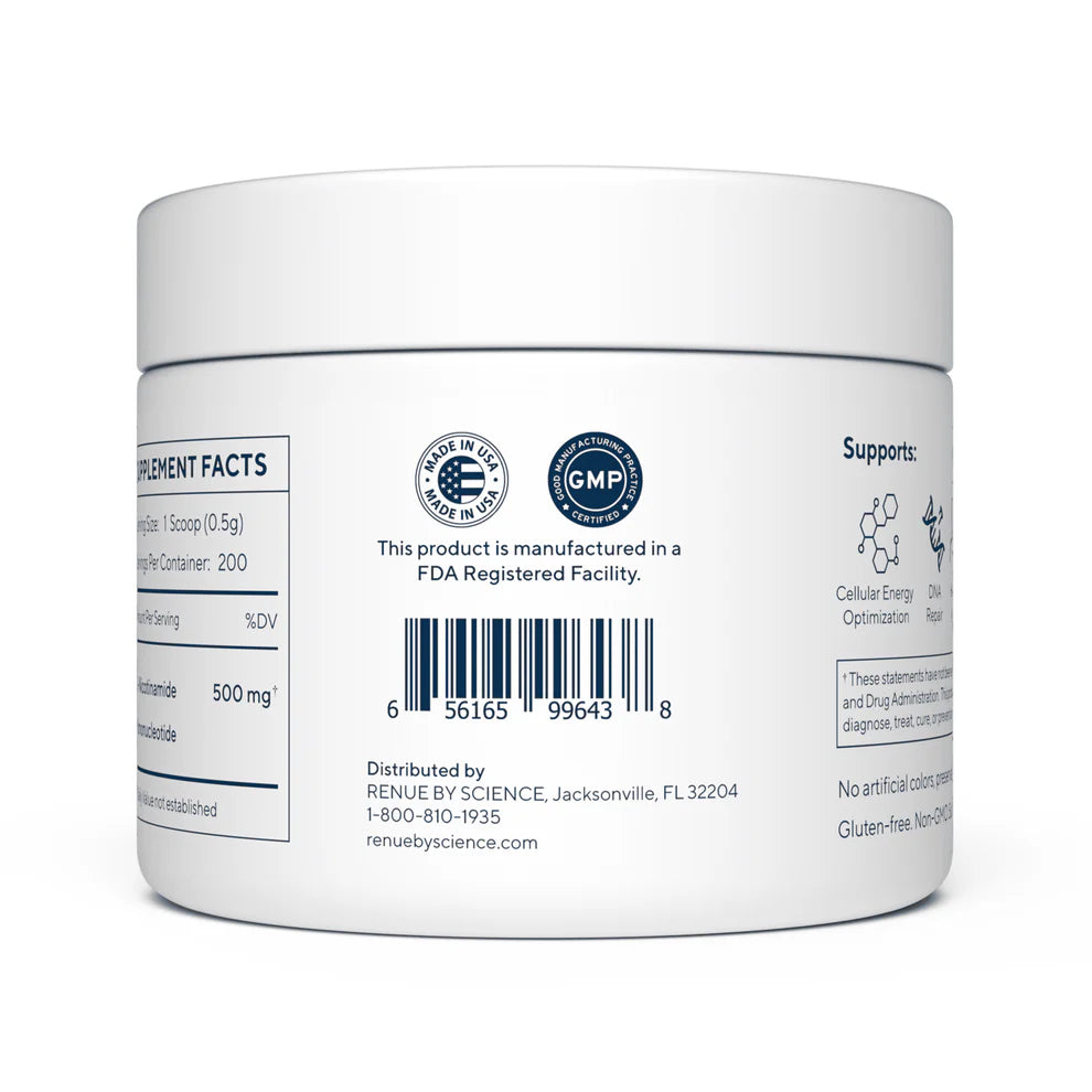 RENUE BY SCIENCE - NMN Puro en Polvo 100gr