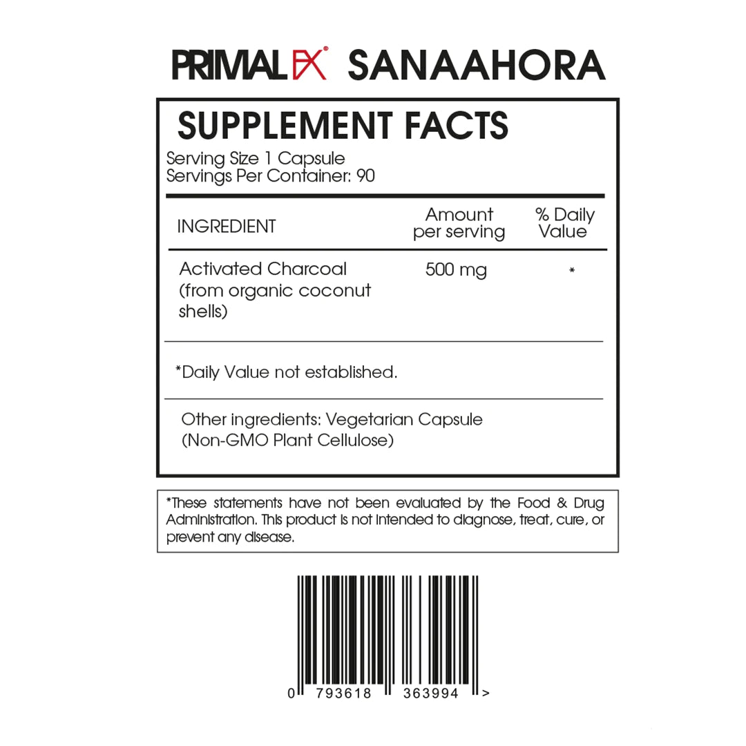 PRIMAL FX - CHARCOAL ACTIVATED