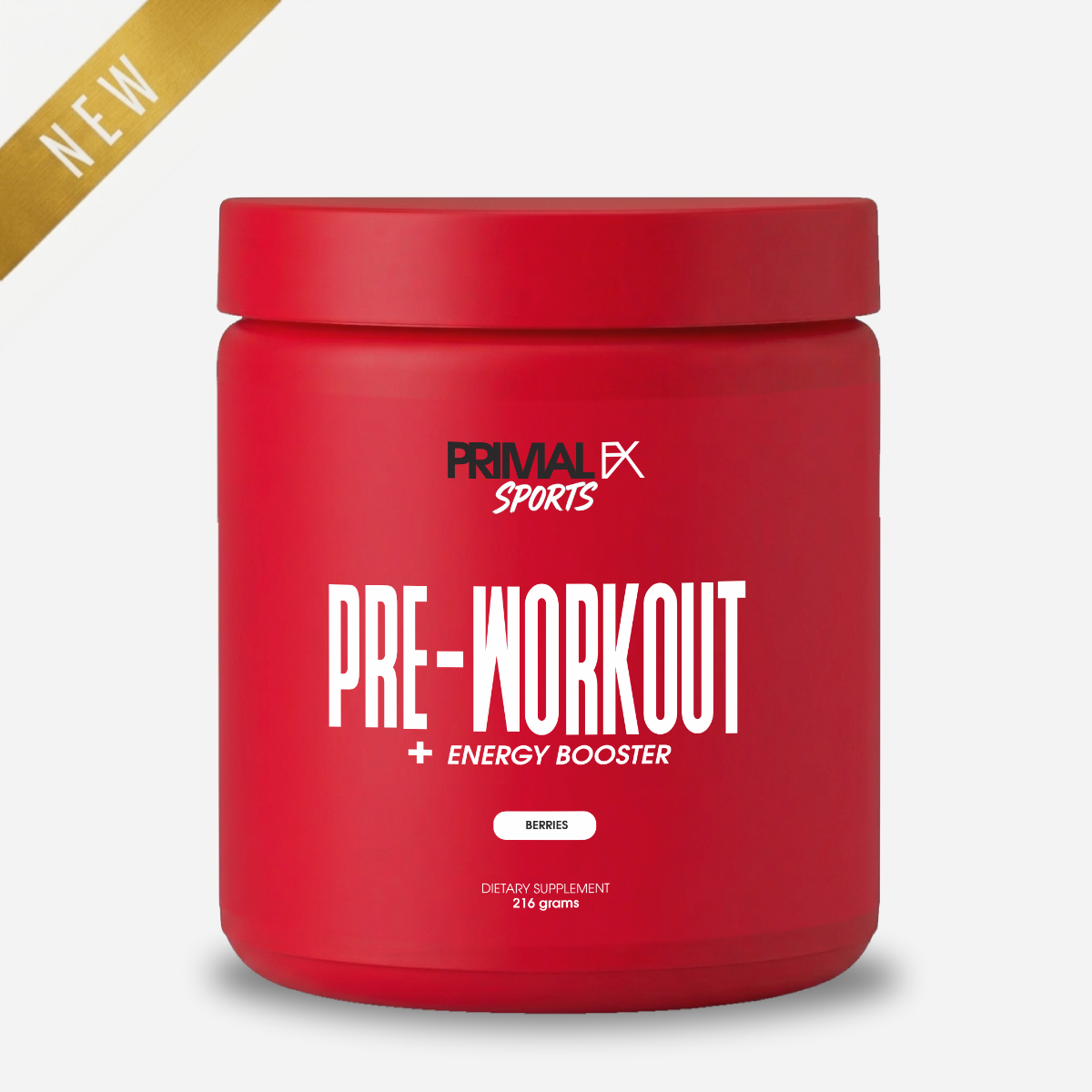 Pre-Workout de Primal FX Sports - envase frontal