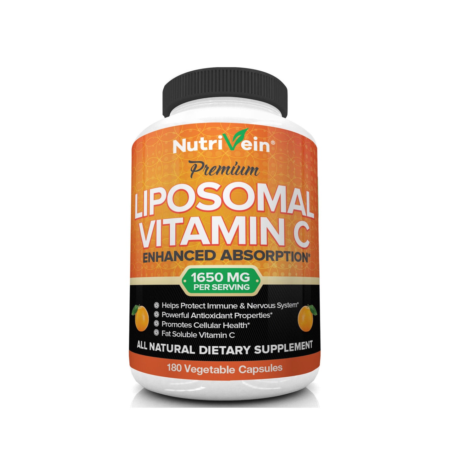 Nutrivein Liposomal Vitamin C 1650mg - 180 Cápsulas
