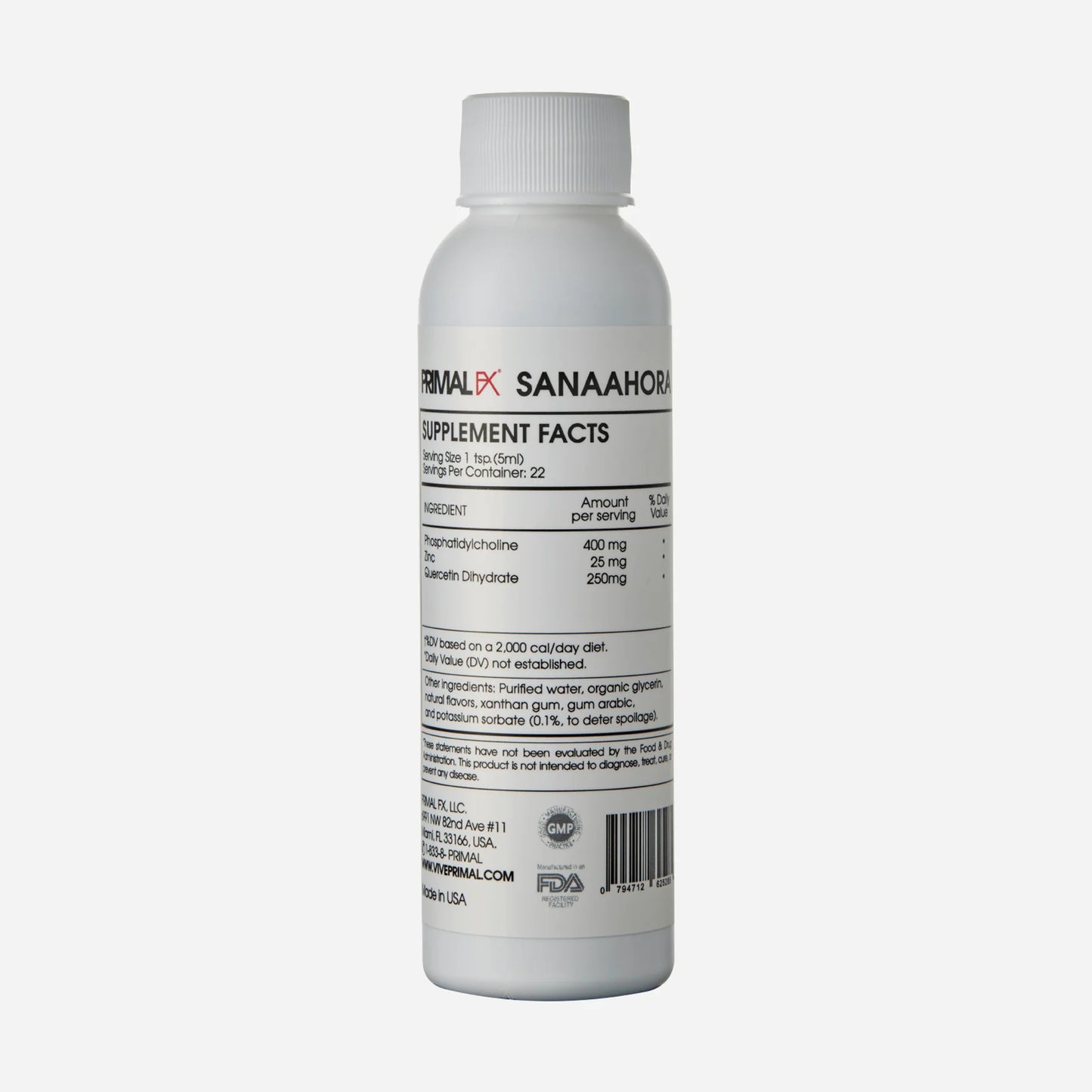 PRIMAL FX - ZINC + MAX