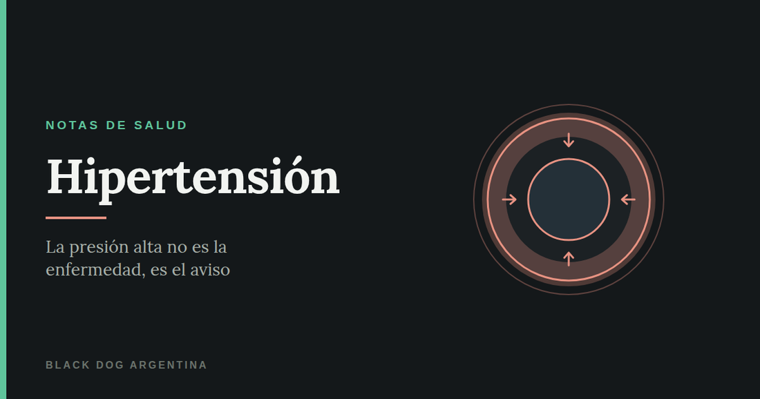 Hipertensión arterial: corte de una arteria con la pared engrosada y la luz estrechada