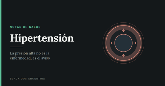 Hipertensión arterial: corte de una arteria con la pared engrosada y la luz estrechada
