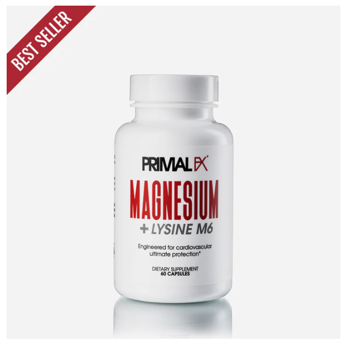 PRIMAL FX - MAGNESIUM + LYSINE M6