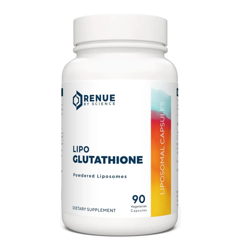 Glutatión liposomal de Renue By Science - envase de 90 cápsulas