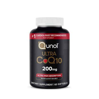 QUNOL - CoQ10 200mg - 60 Softgels