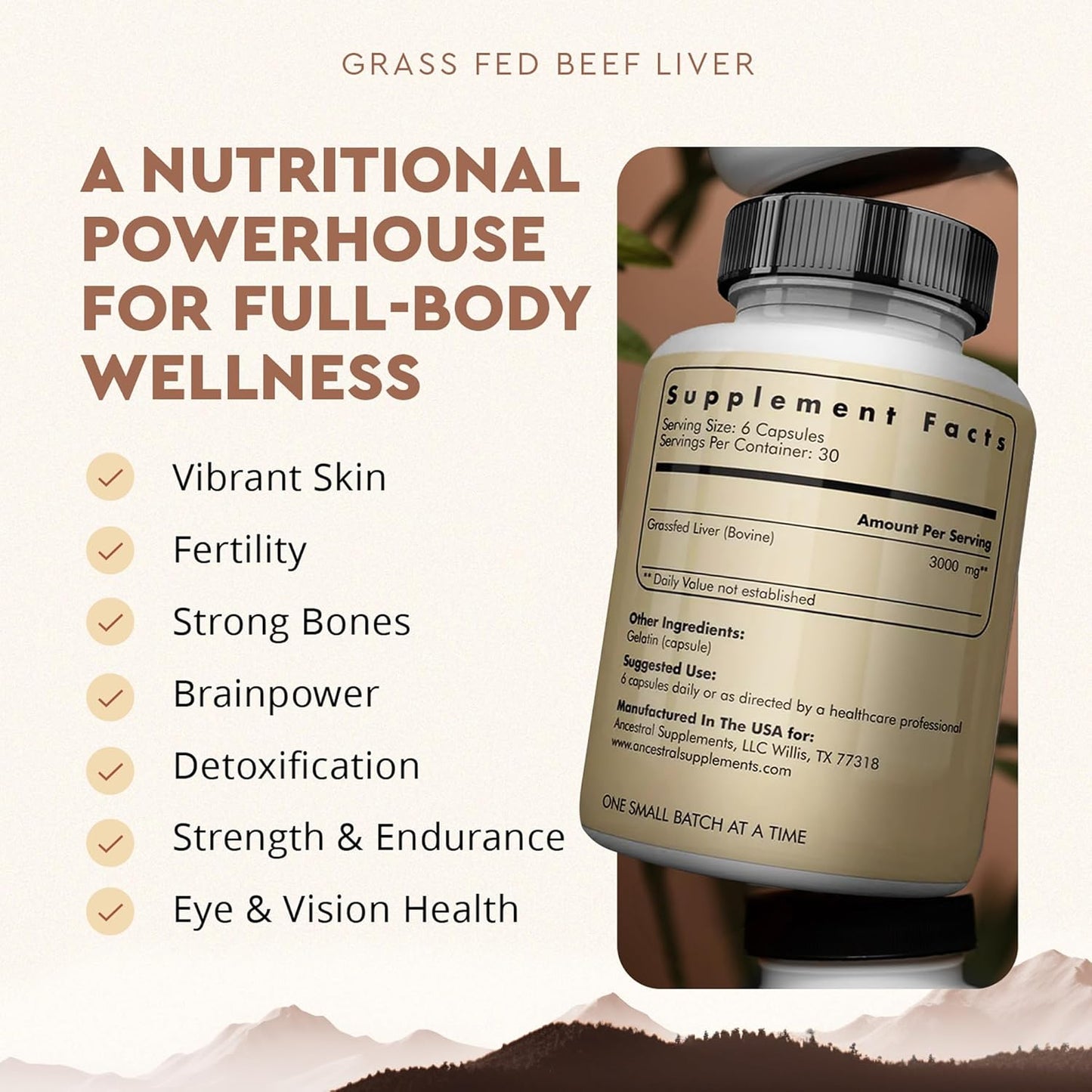 ANCESTRAL SUPPLEMENTS - LIVER