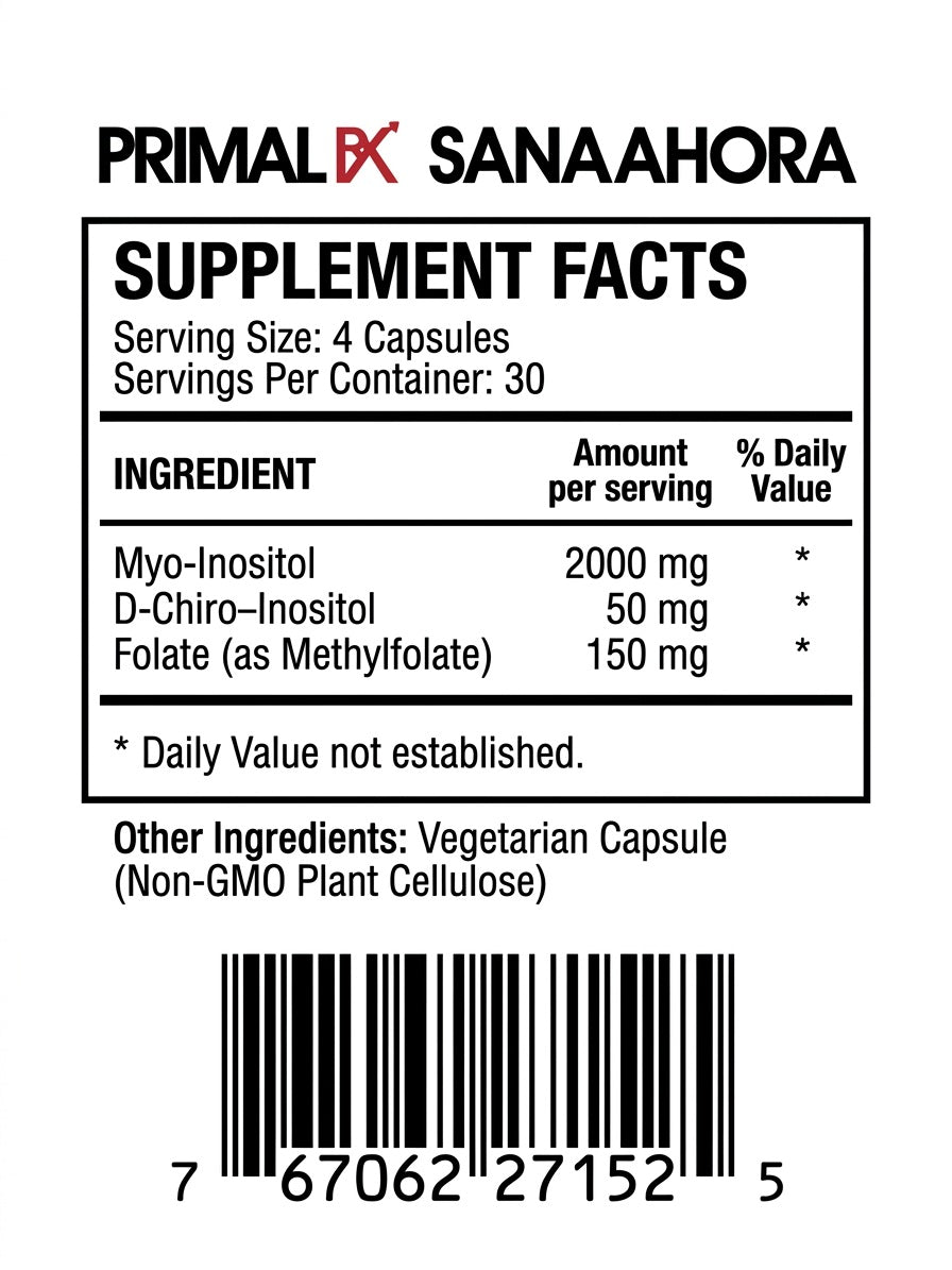 PRIMAL FX - INOSITOL + MYO