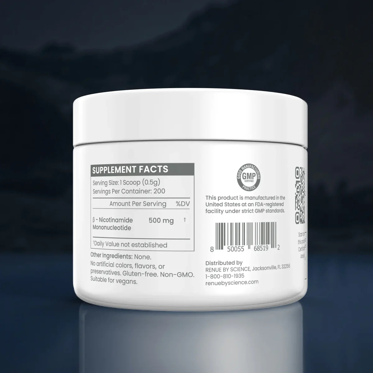 RENUE BY SCIENCE - NMN Puro en Polvo 100gr