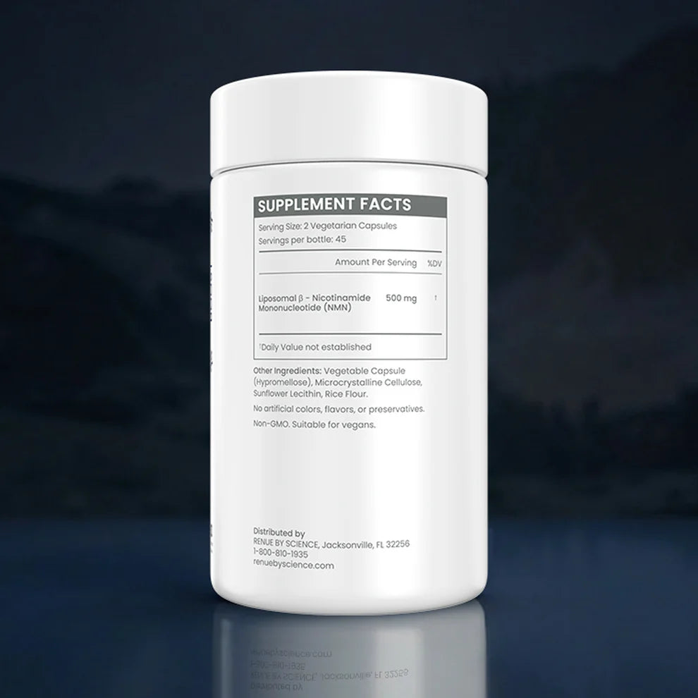 RENUE BY SCIENCE - NMN Liposomal (90 Cápsulas / 45 Servicios)