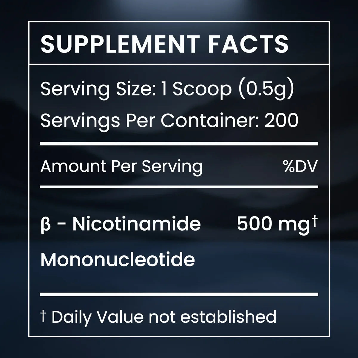RENUE BY SCIENCE - NMN Puro en Polvo 100gr