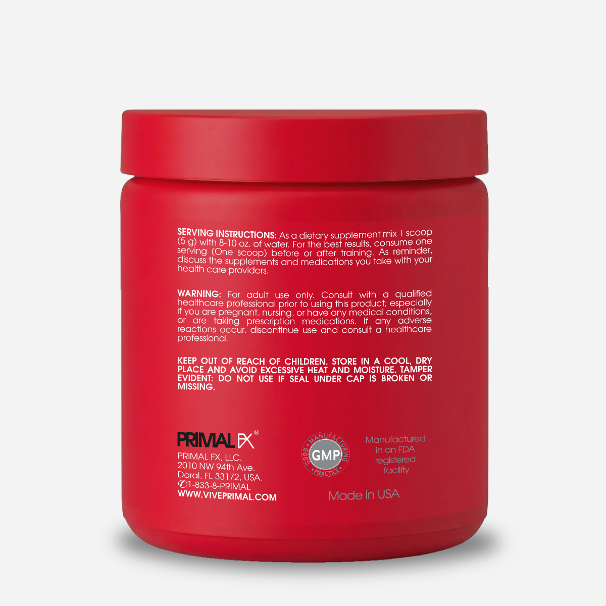 Beta Alanine Primal FX Sports - modo de uso recomendado