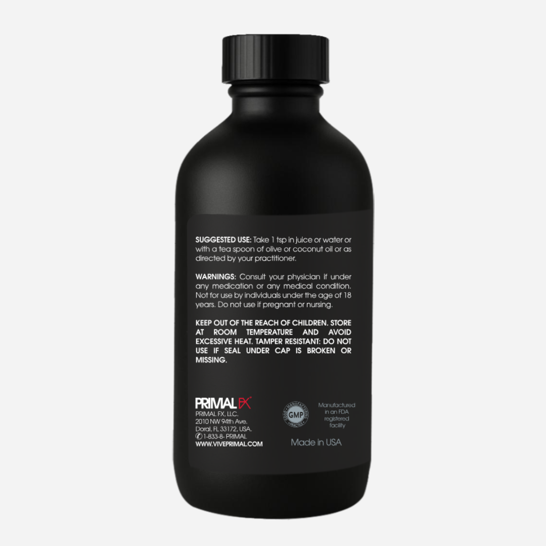 Black Seed Oil Primal FX - modo de uso recomendado