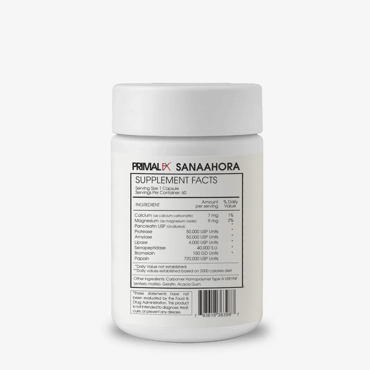 PRIMAL FX - ENZYMES + Serra