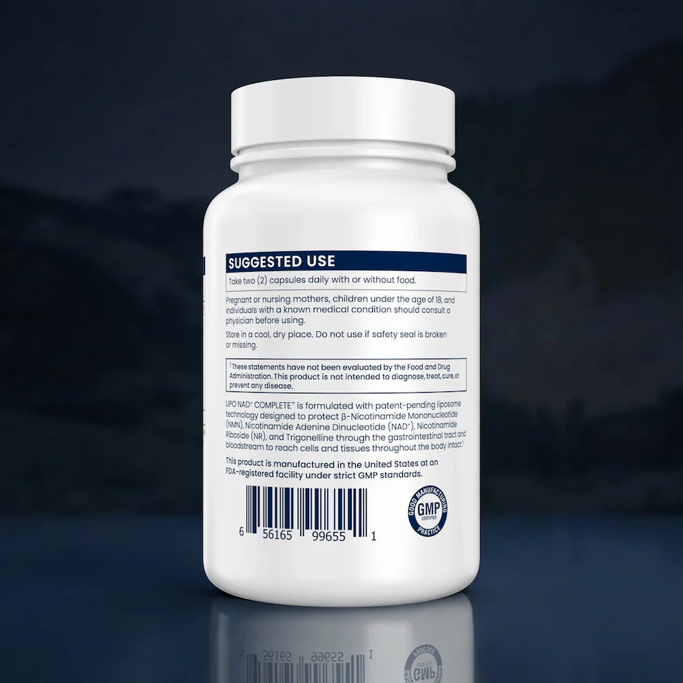 RENUE BY SCIENCE - NAD+ COMPLETE (120 Cápsulas / 60 Servicios)