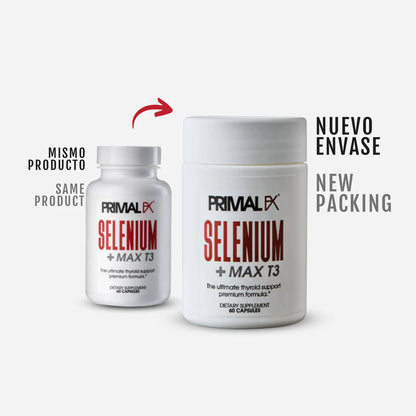 PRIMAL FX - SELENIUM + MAX T3