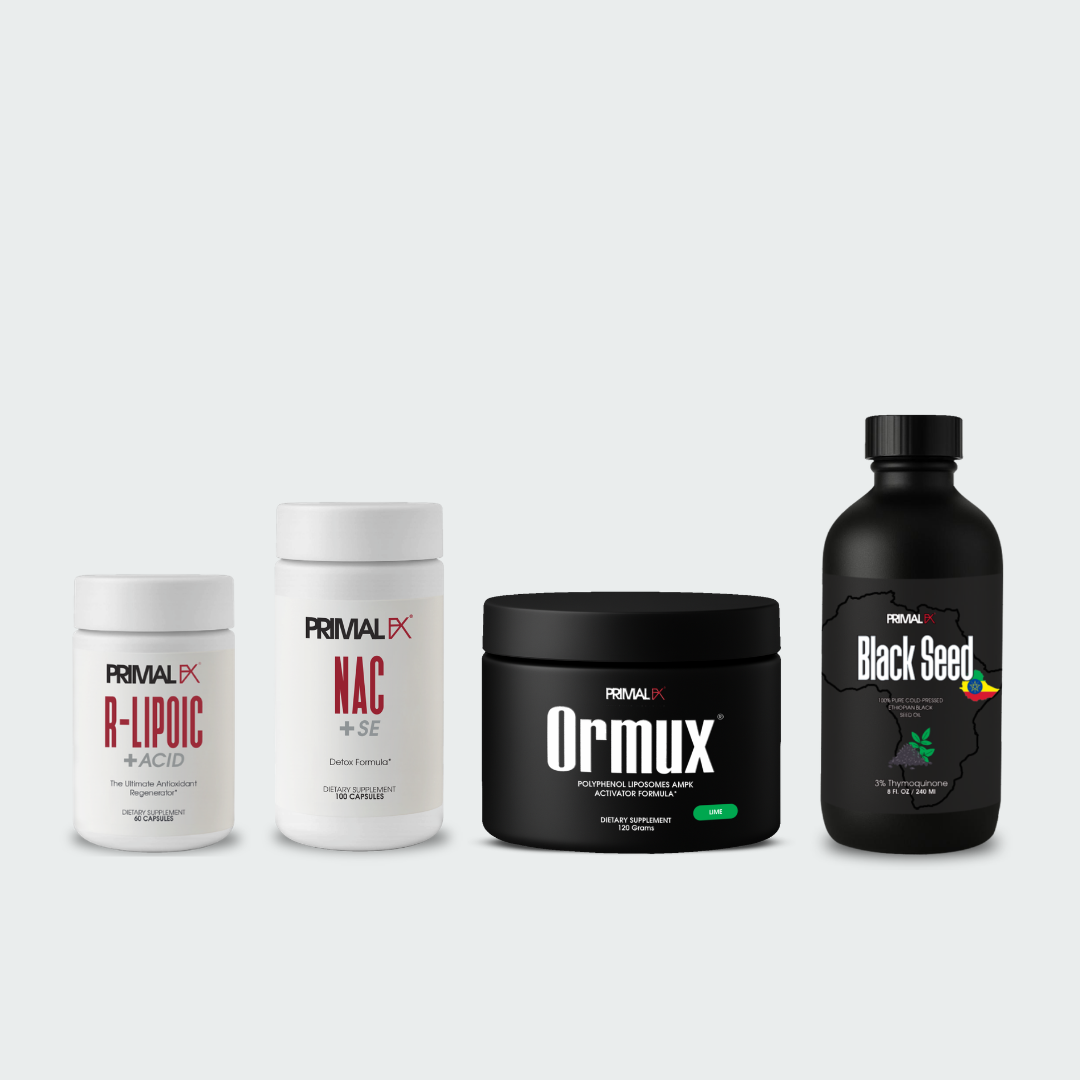 Protocolo Neuropatía Primal FX del Dr. Ludwig Johnson - suplementos que incluye