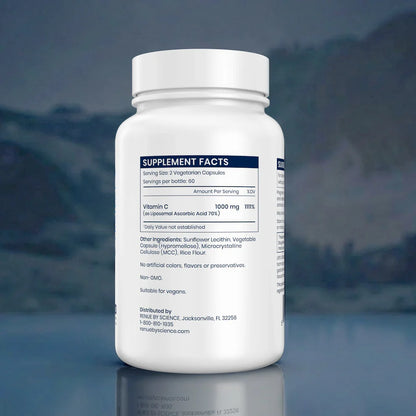 RENUE BY SCIENCE - Vitamina C Liposomal (120 Cápsulas / 60 Servicios)