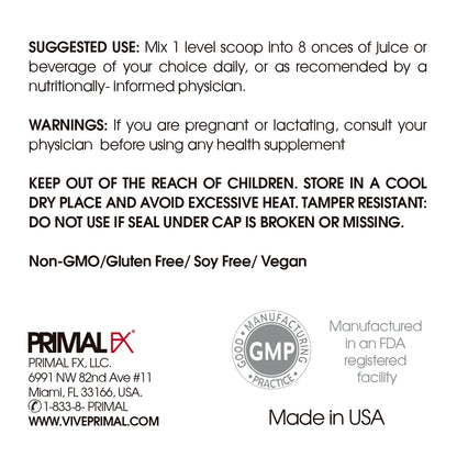 PRIMAL FX - VIT C en POLVO