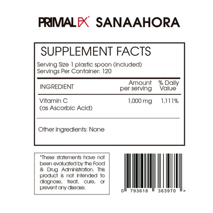 PRIMAL FX - VIT C en POLVO